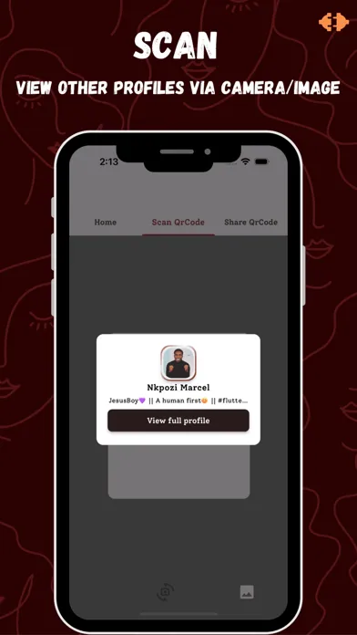Tangkapan layar Connect me: Digital identity